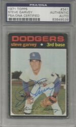 Steve Garvey RC Autographed Card (Los Angeles Dodgers)